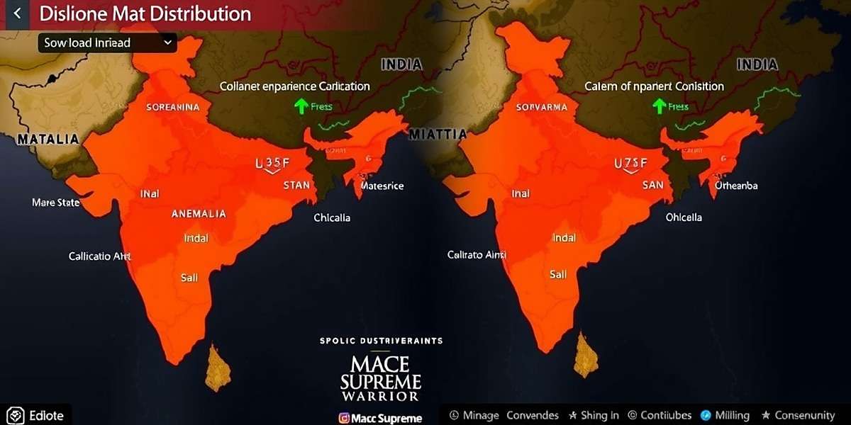 Mace Supreme Warrior Regional Popularity Mace Supreme Warrior download distribution map across India