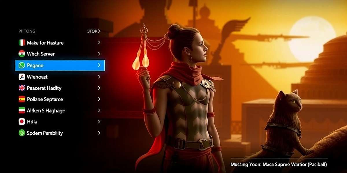Mace Supreme Warrior Language Support Mace Supreme Warrior interface showing multiple Indian language options