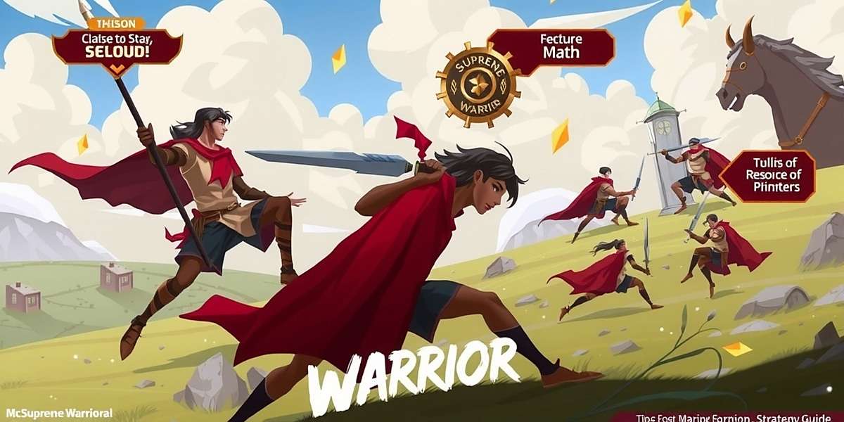 Mace Supreme Warrior Strategy Guide Mace Supreme Warrior strategy guide illustration showing battle tactics